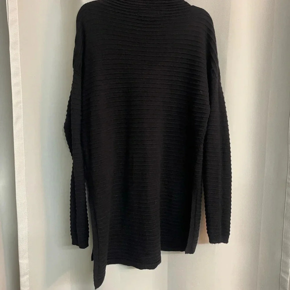 Tahar black tunic sweater size small - Picture 2 of 8